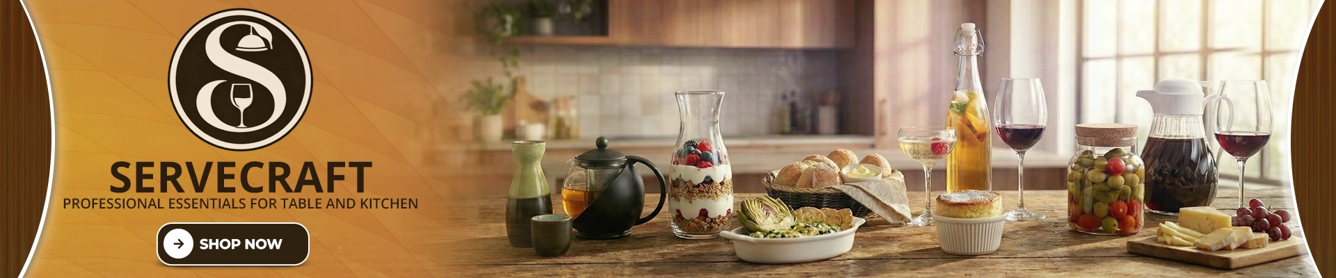 ServeCraft Series brand banner